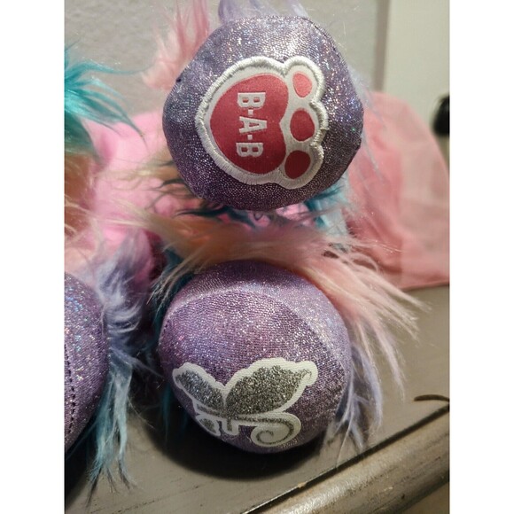 Build A Bear Purple Unicorn Beary Fairy Friends Stuffed Animal 19” Sparkle - Picture 6 of 9